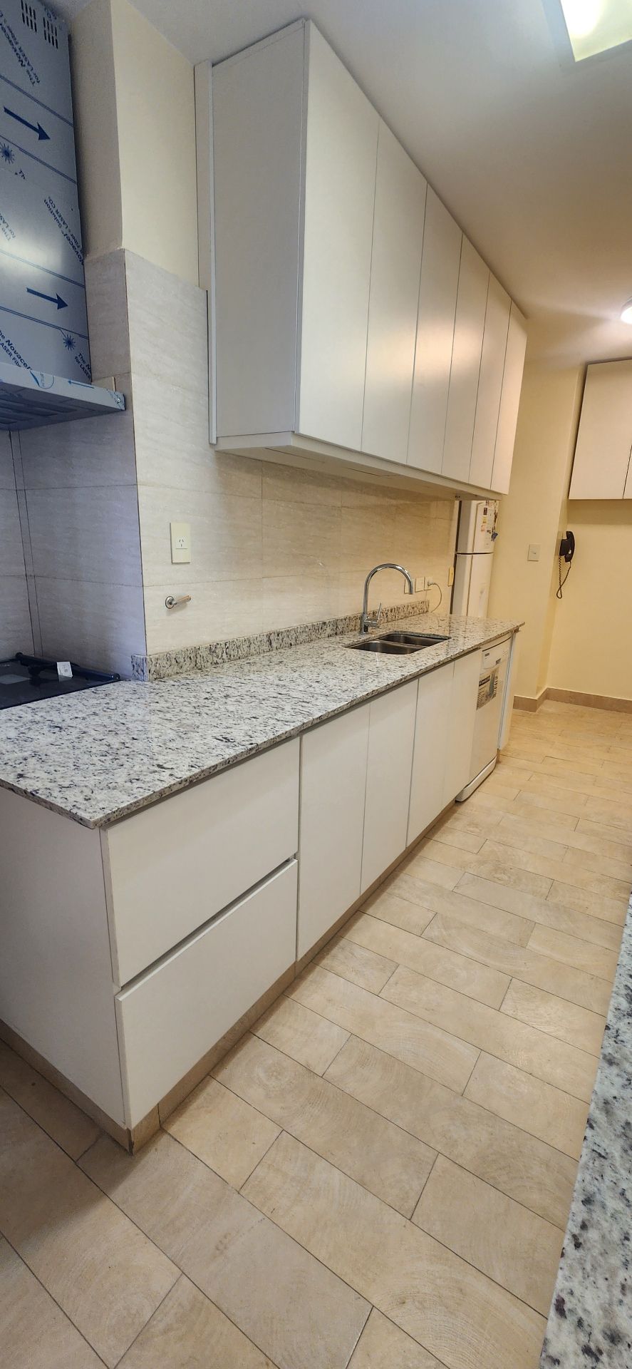 Muestra de granito Blanco Dallas